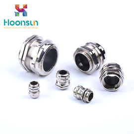 Mạ niken chống thấm Cable Gland M Series / Silicone cao su kim loại Cable Gland