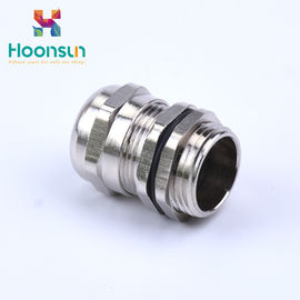 Mạ niken chống thấm Cable Gland M Series / Silicone cao su kim loại Cable Gland