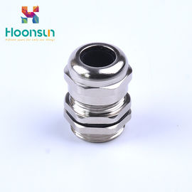 Mạ niken chống thấm Cable Gland M Series / Silicone cao su kim loại Cable Gland