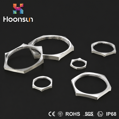 NPT1 / 2 EMC Locknut Cable Gland Phụ kiện mạ điện IP68