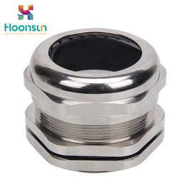 IP68 Số liệu Bickel mạ đồng thau Cáp kim loại / Tuyến cáp điện thẳng