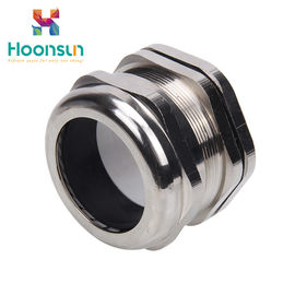 IP68 Số liệu Bickel mạ đồng thau Cáp kim loại / Tuyến cáp điện thẳng