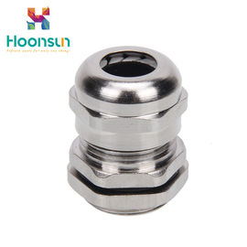 IP68 Số liệu Bickel mạ đồng thau Cáp kim loại / Tuyến cáp điện thẳng