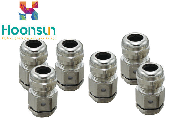 Kim loại Brass lỏng phích cắm chặt không khí thoáng khí Loại cáp thông hơi